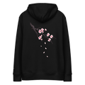 Sakura Hoodie Backprint Schwarz/Navy