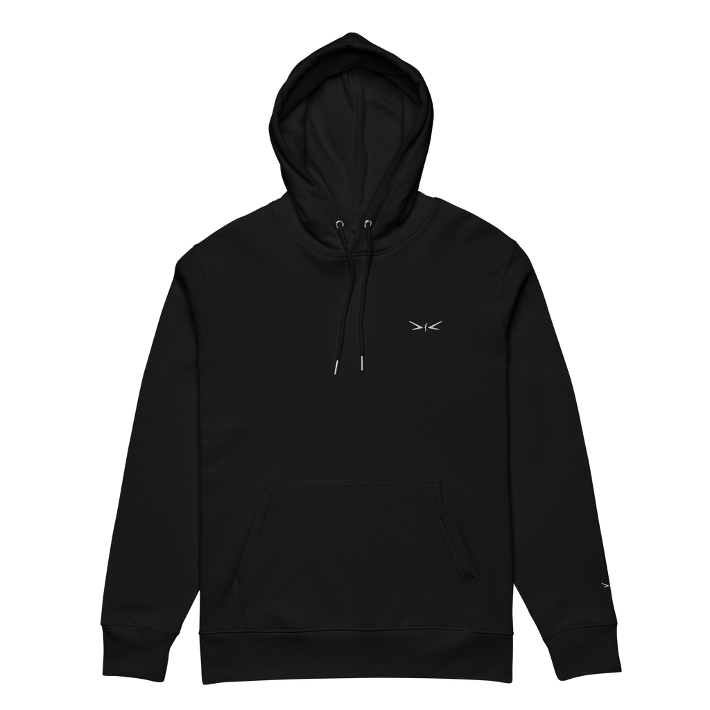 Sakura Hoodie Backprint Schwarz/Navy