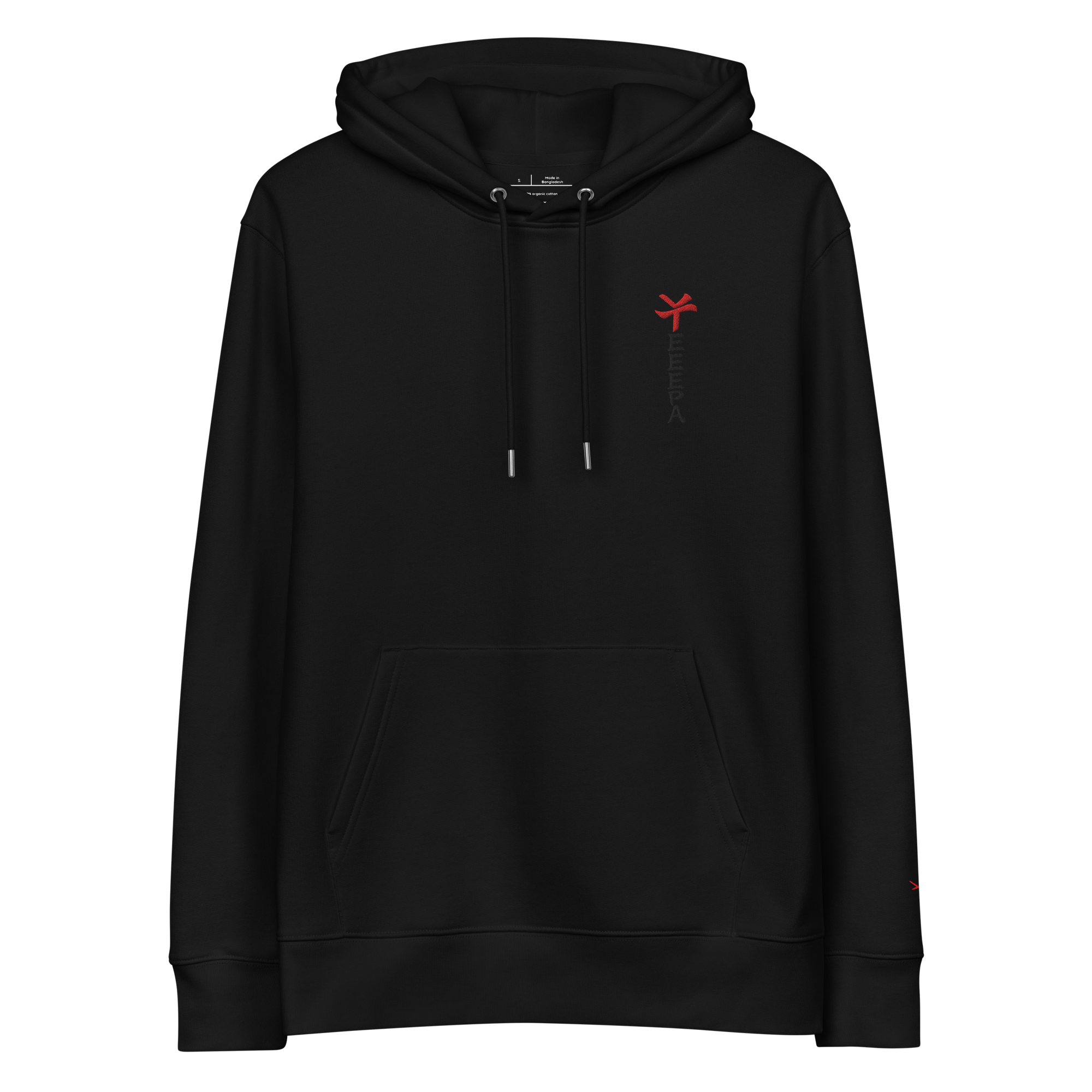 Drache Hoodie Schwarz/Weiß