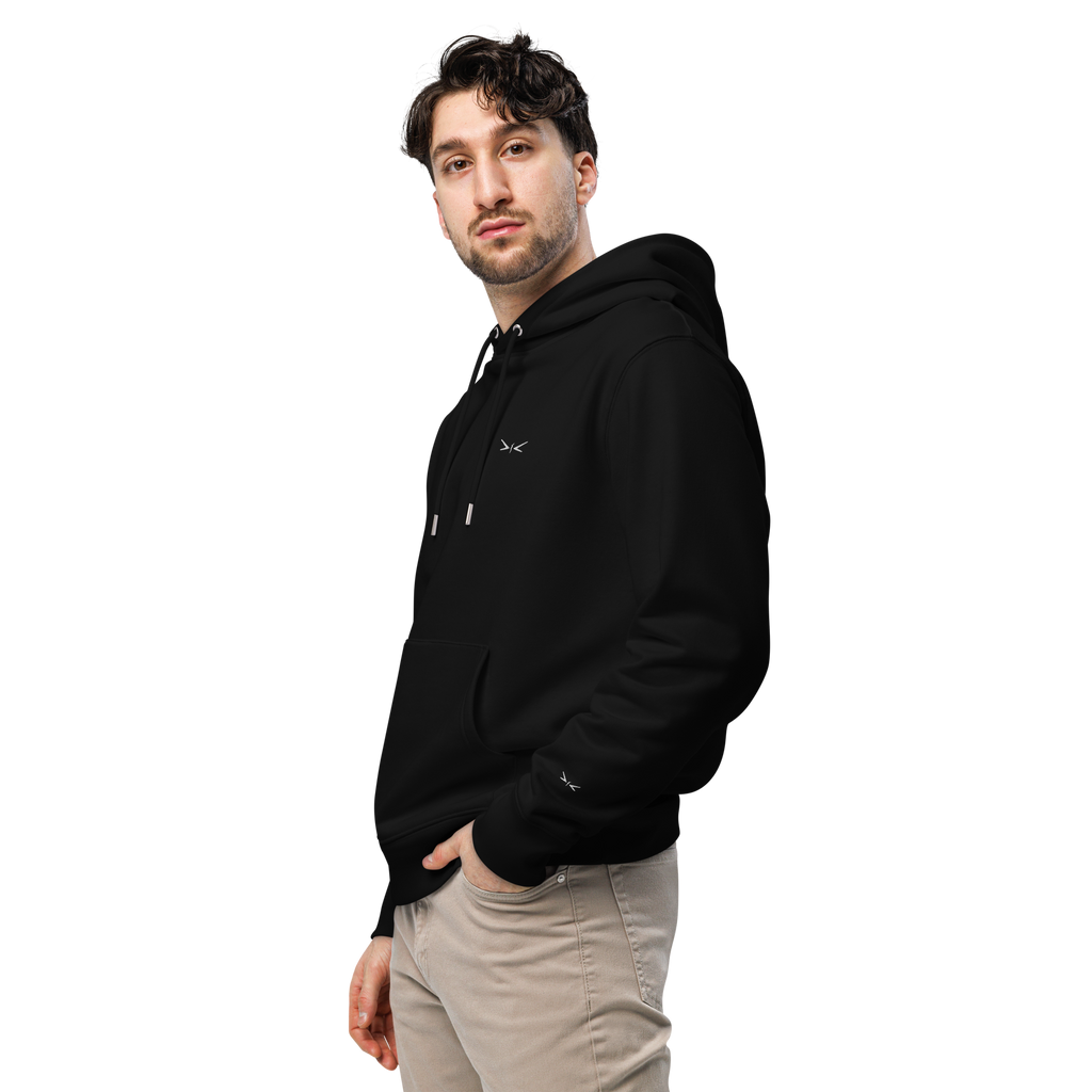 Sakura Hoodie Backprint Schwarz/Navy