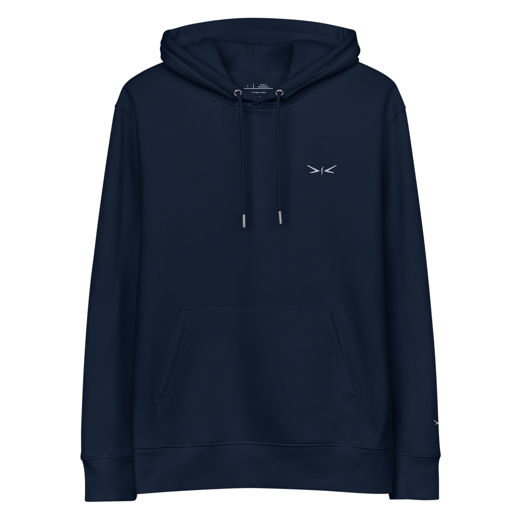 Sakura Hoodie Backprint Schwarz/Navy