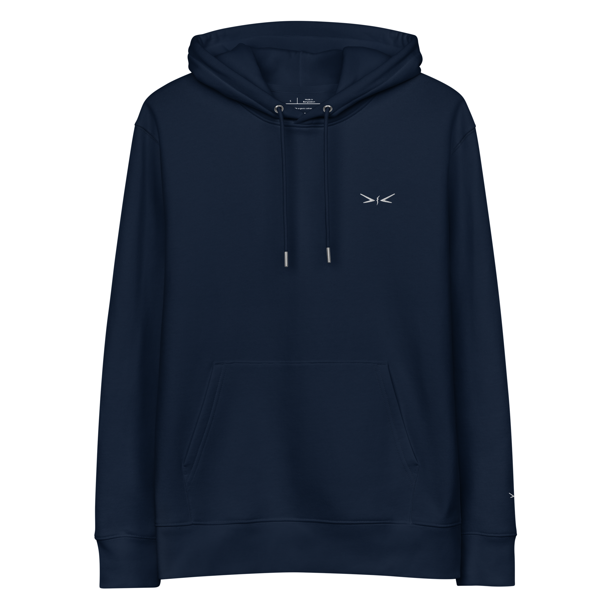 Sakura Hoodie Backprint Schwarz/Navy