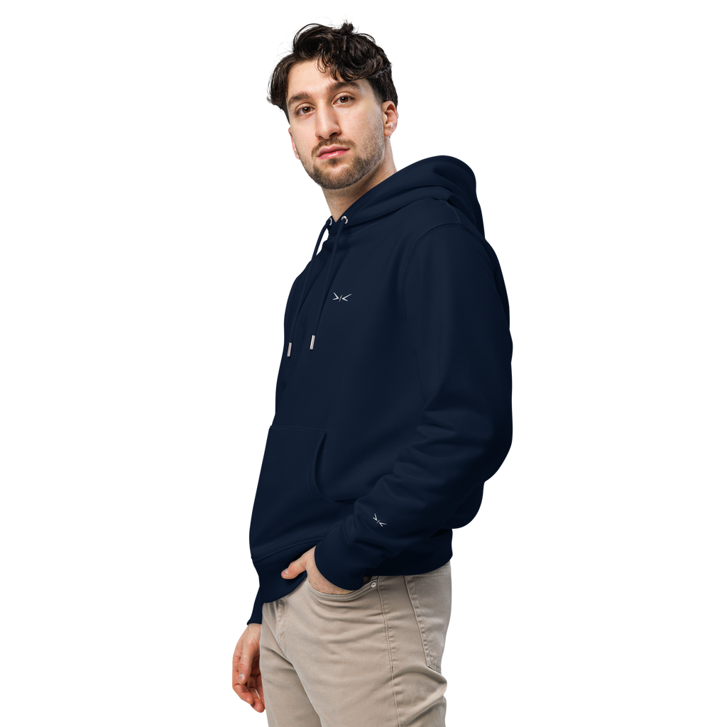 Sakura Hoodie Backprint Schwarz/Navy