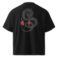 Drache Shirt Schwarz/Weiß
