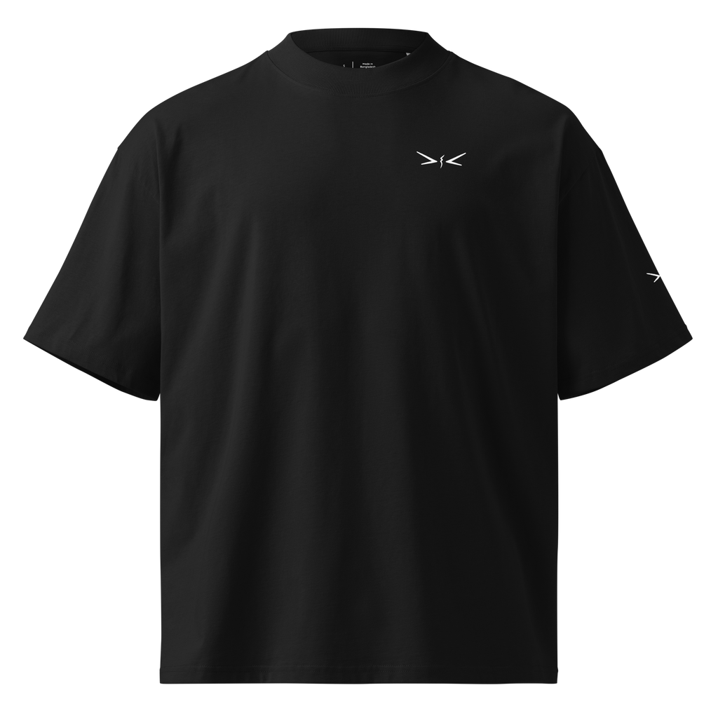 Sakura Shirt Backprint Schwarz/Navy