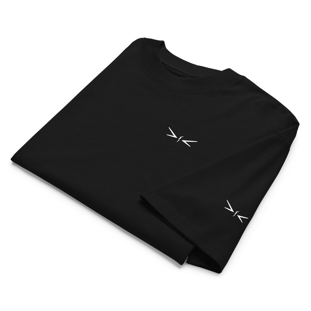 Sakura Shirt Backprint Schwarz/Navy