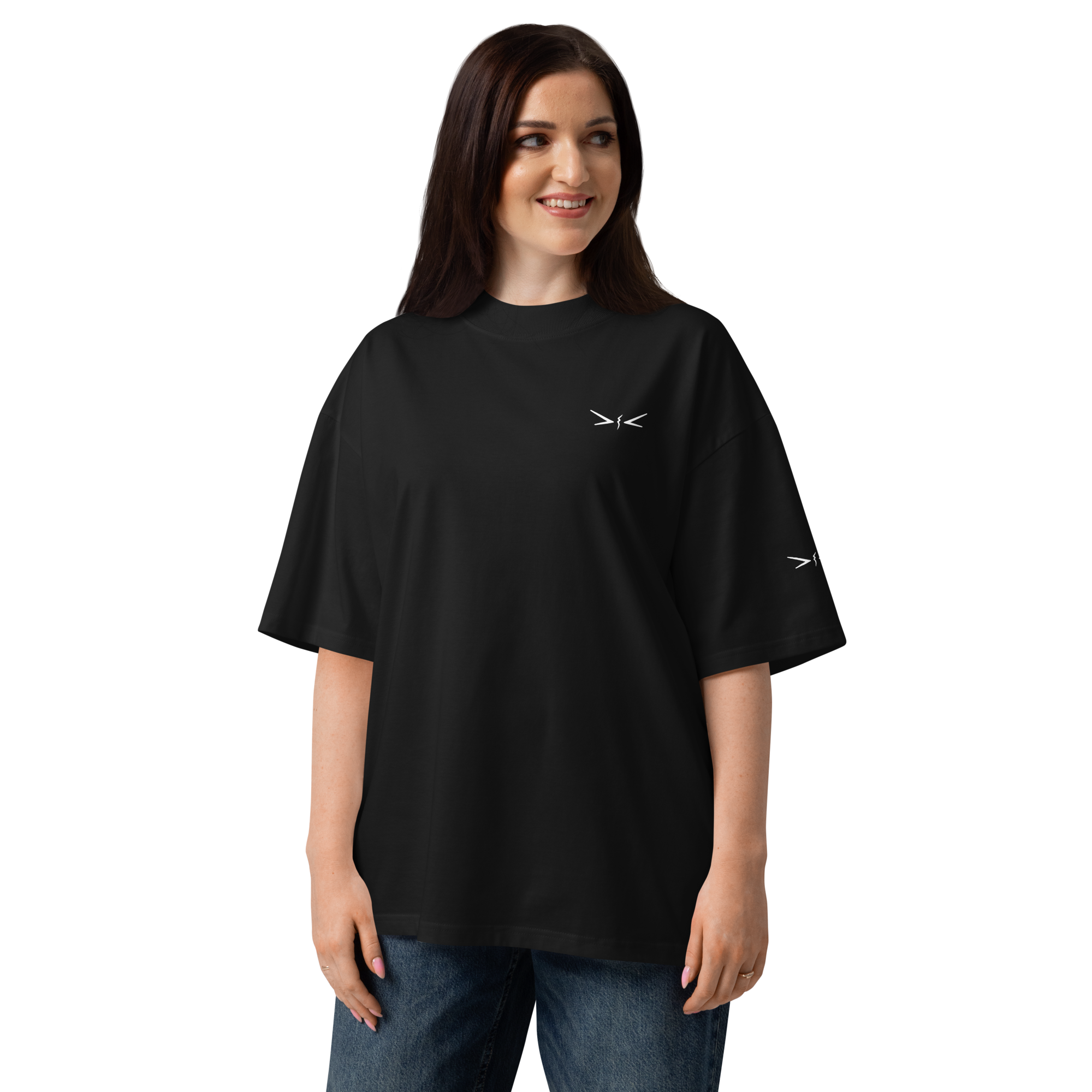 Sakura Shirt Backprint Schwarz/Navy
