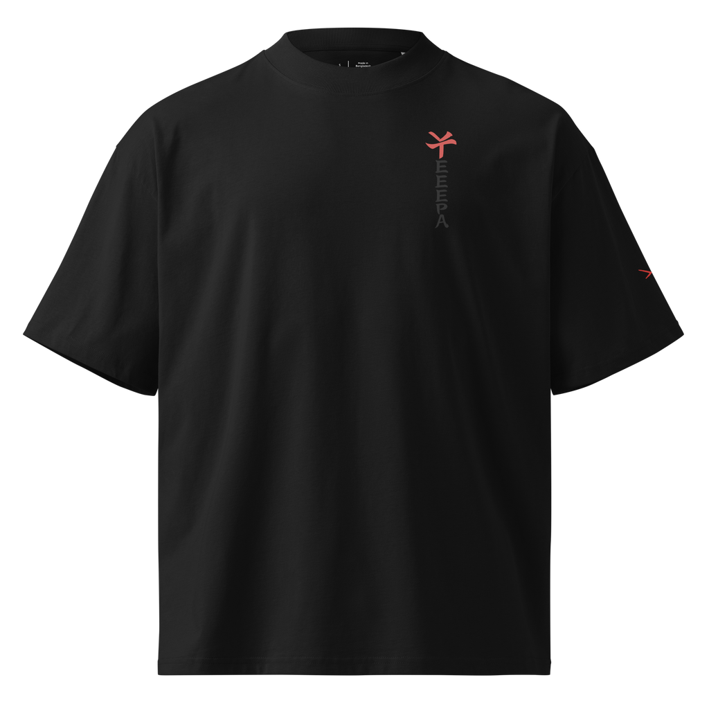 Drache Shirt Schwarz/Weiß