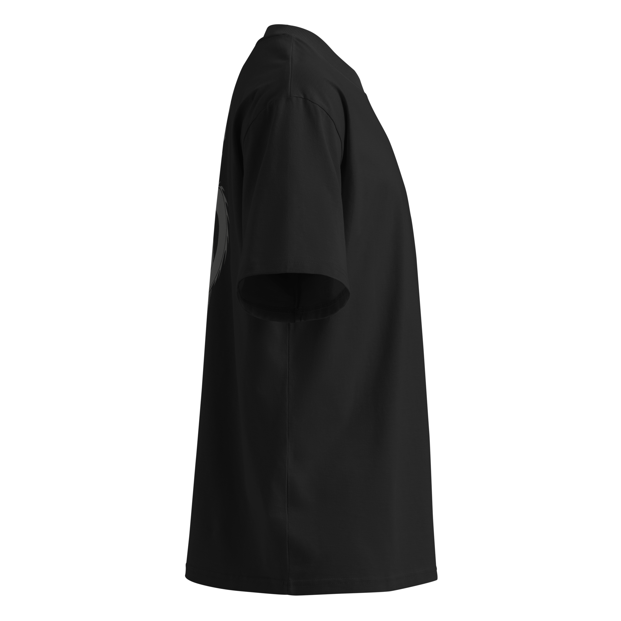 Drache Shirt Schwarz/Weiß