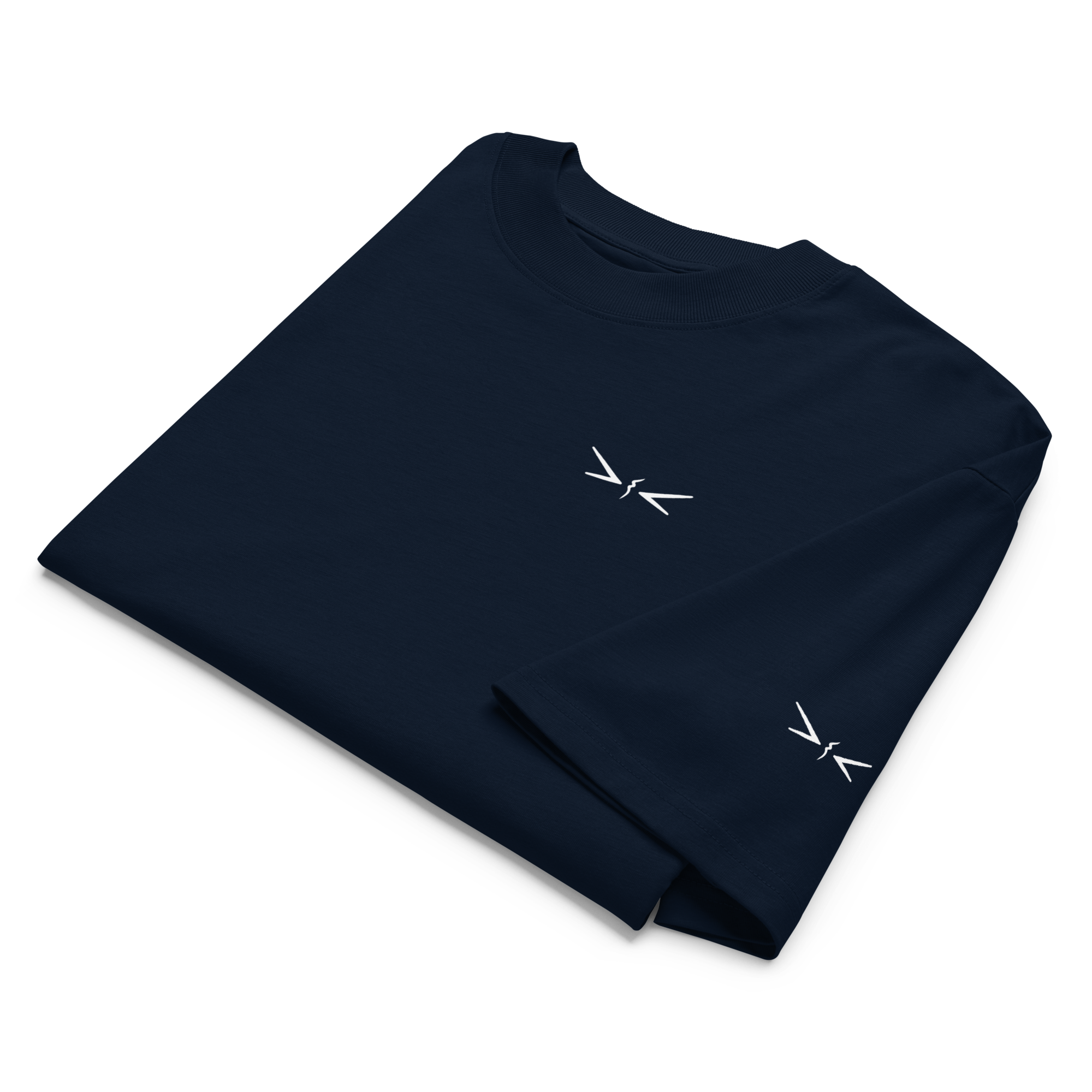 Sakura Shirt Backprint Schwarz/Navy