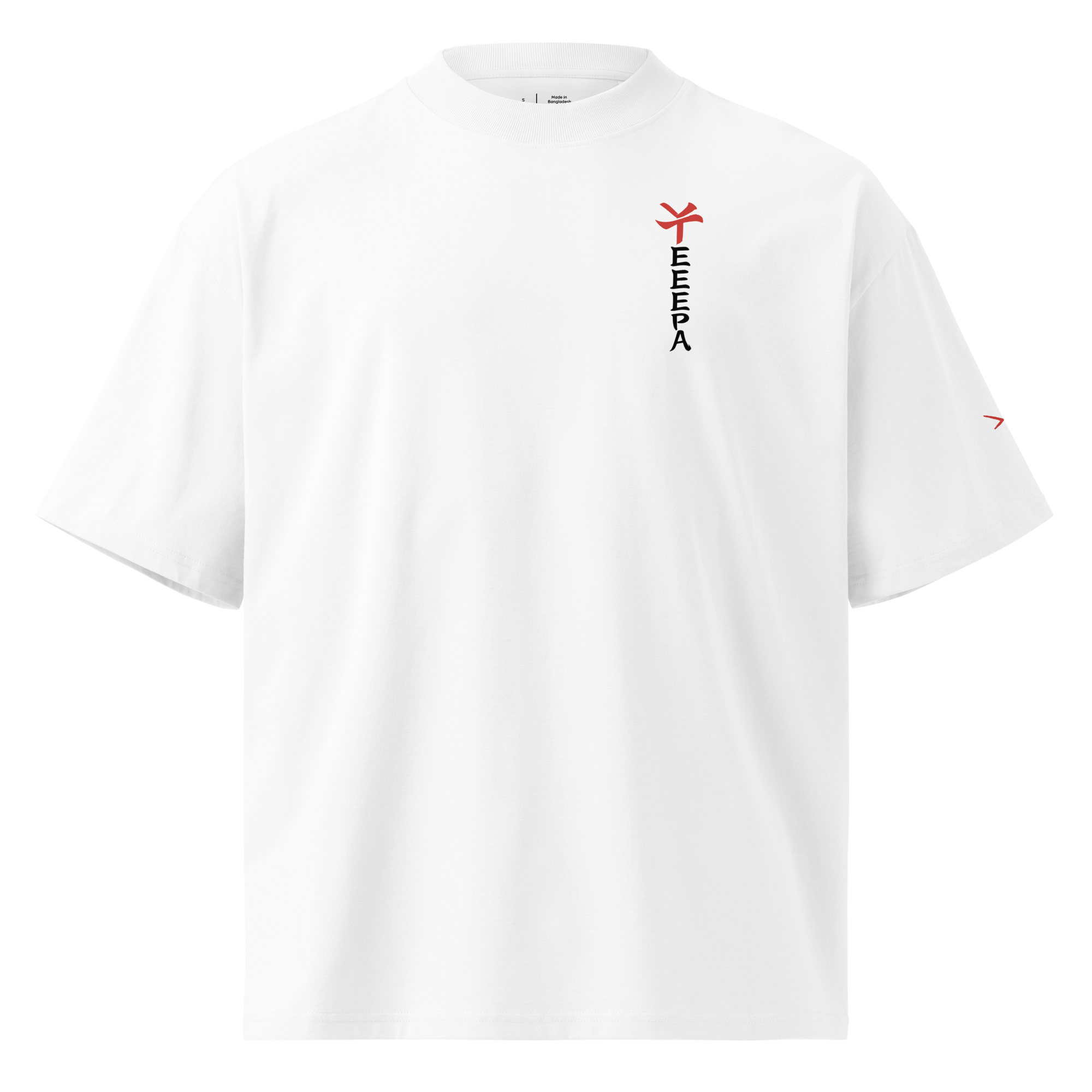 Drache Shirt Schwarz/Weiß