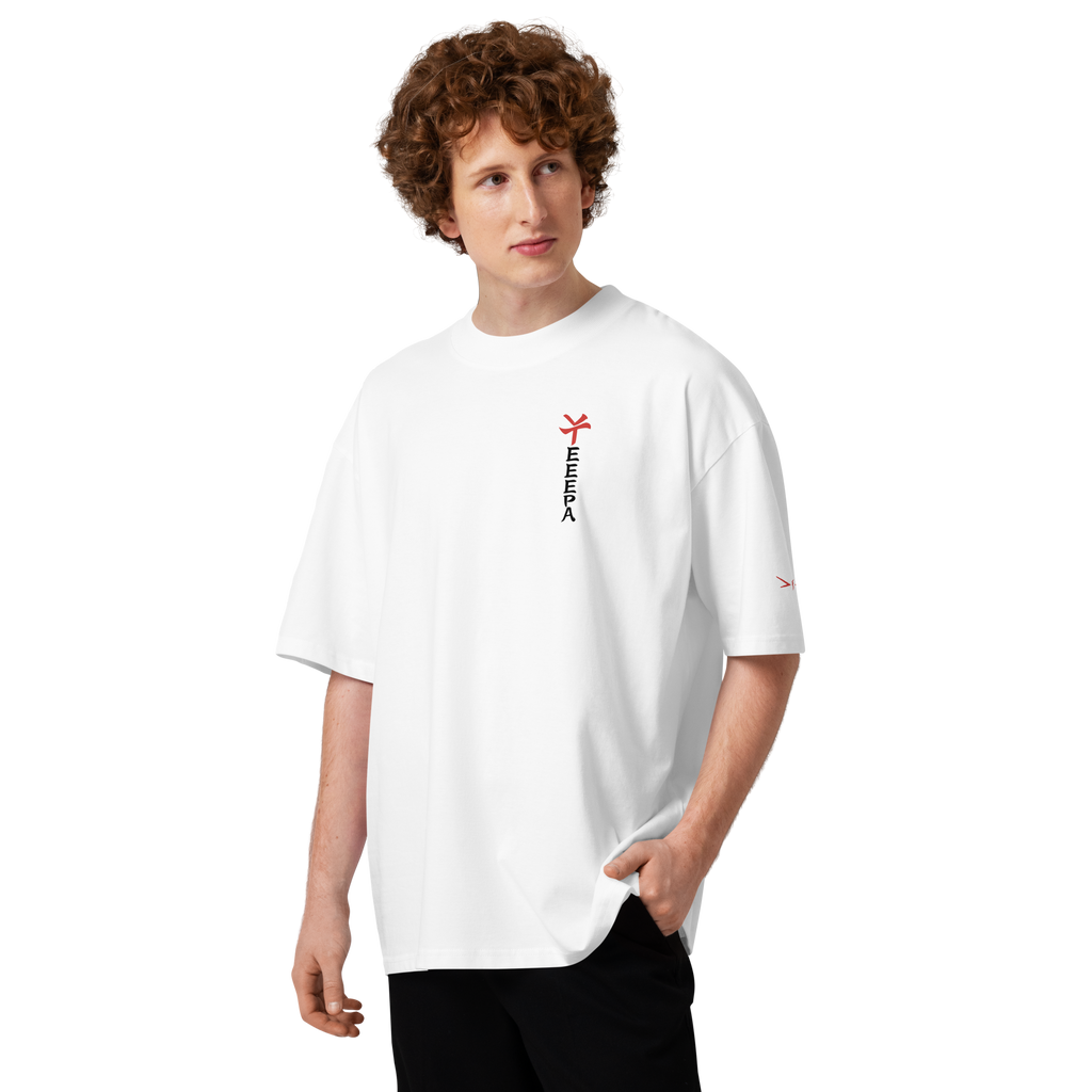 Drache Shirt Schwarz/Weiß