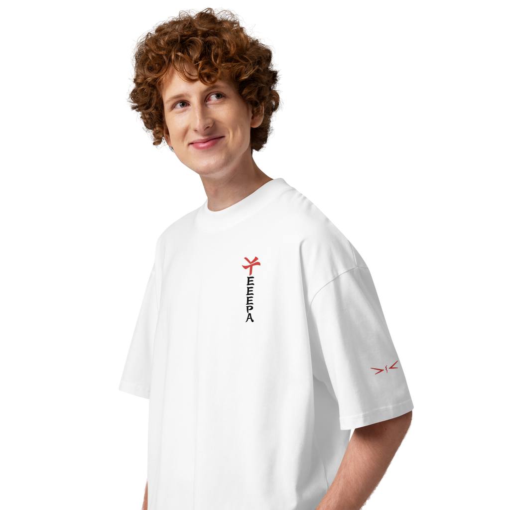 Drache Shirt Schwarz/Weiß
