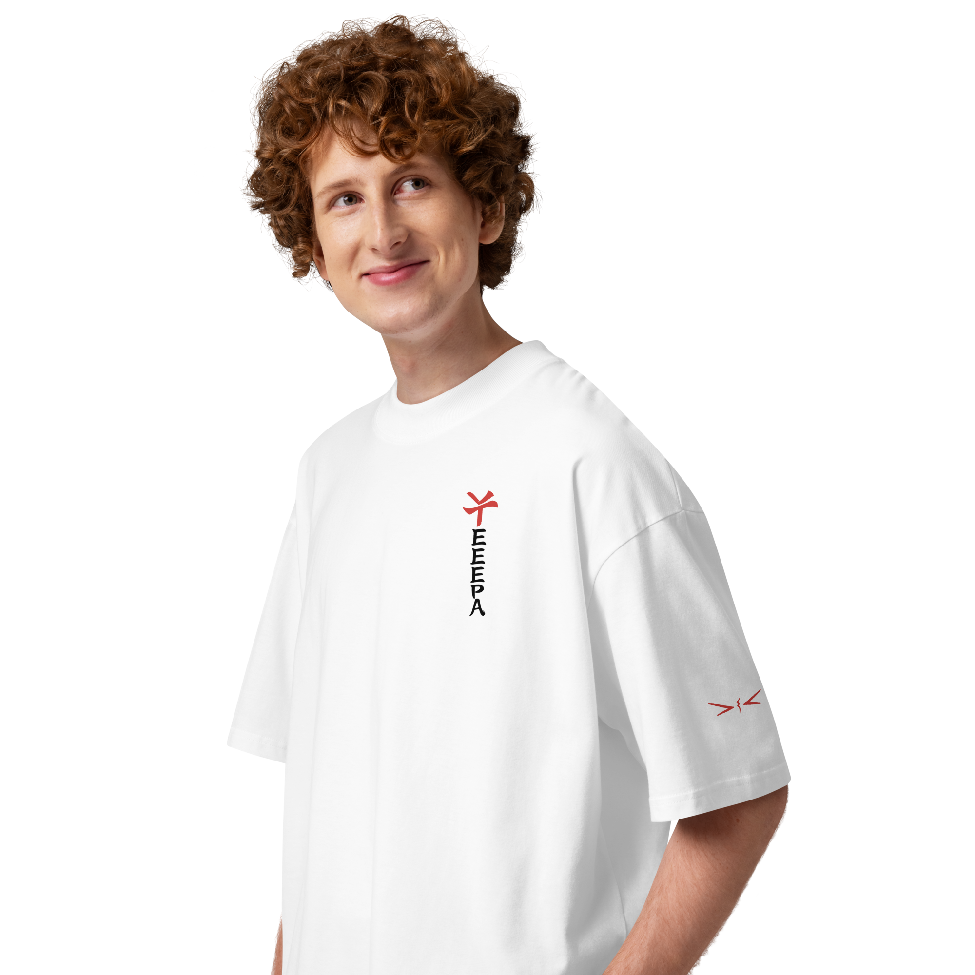 Drache Shirt Schwarz/Weiß